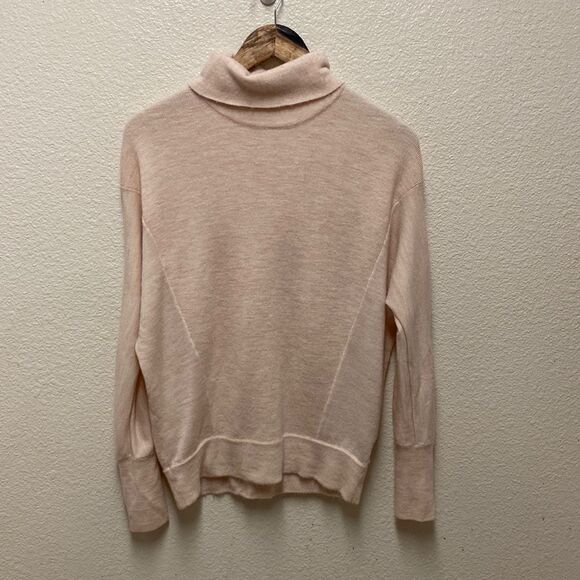Anthropologie Moth Wool Blend Turtleneck Pullover Small - Picture 1 of 7
